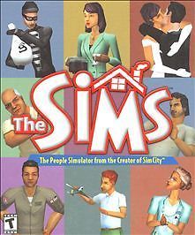 The Sims Vintage Windows Video Game CD-ROM Year 2000 Electronic Arts