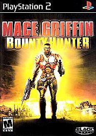 Mace Griffin Bounty Hunter (Sony Playstation 2 ps2) Complete Black Label Manual
