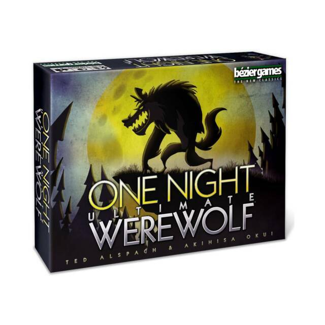 One Night Ultimate Werewolf Board Game Bezier Games Factory Sealed Brand New