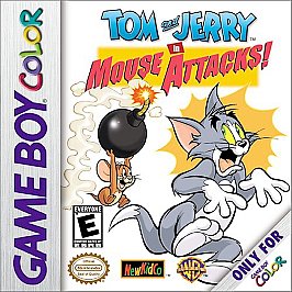 Tom and Jerry in Mouse Attacks (Nintendo Game Boy Color, 2000) Authentic Tested