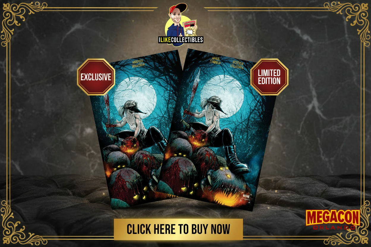 Something is Killing the Children Banner with MegaCon Logo